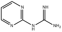 1-(嘧啶-2-基)胍 结构式