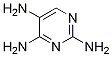 pyriMidine-2,4,5-triyltriaMine Struktur