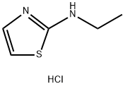 ETHYL-THIAZOL-2-YL-AMINE HYDROCHLORIDE Structure