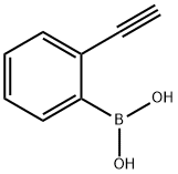 (2-ETHYNYLPHENYL)BORONIC ACID Structure