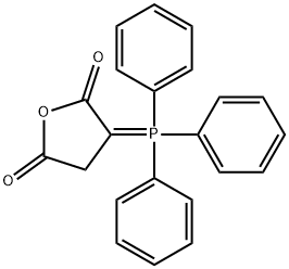 2-(三苯基亚磷基)丁二酸酐, 906-65-0, 结构式