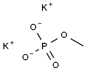 Phosphoric acid, methyl ester, potassium salt Structure