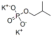 Phosphoric acid, 2-methylpropyl ester, potassium salt Struktur