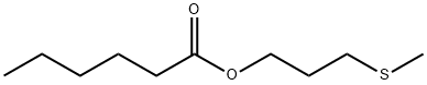 3-(甲硫基)丙基 己酸酯;3-(甲基硫代)丙基己酸酯, 906079-63-8, 结构式