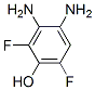 Phenol,  3,4-diamino-2,6-difluoro- Structure