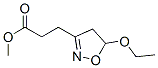 2-Isoxazoline-3-propionicacid,5-ethoxy-,methylester(7CI) Structure