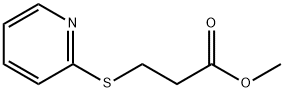 Propanoic acid, 3-(2-pyridinylthio)-, methyl ester (9CI)|