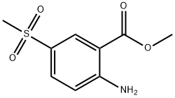 2-氨基-5-甲砜基苯甲酸甲酯, 90610-65-4, 结构式