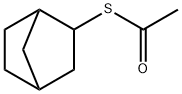 2-(乙酰基硫代)降莰烷 结构式