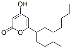 4-hydroxy-6-((1-butyl)heptyl)-2H-pyran-2-one Structure