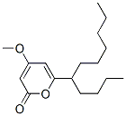 4-methoxy-6-((1-butyl)heptyl)-2H-pyran-2-one Structure
