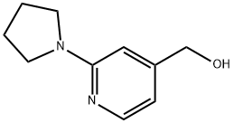 (2-PYRROLIDIN-1-YLPYRID-4-YL)METHANOL 97+% Structure