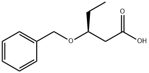 (R)-3-BENZYLOXY-PENTANOIC ACID Structure
