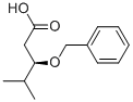 (R)-3-(BENZYLOXY)-4-METHYLPENTANOIC ACID Structure