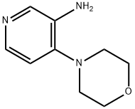 4-N-吗啉基吡啶-3-胺,90648-26-3,结构式