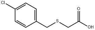 [(4-氯苄基)硫代]乙酸, 90649-82-4, 结构式