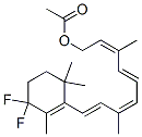 4,4-difluororetinyl acetate Structure