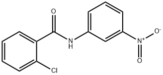 2-Chloro-3'-nitrobenzanilide Structure