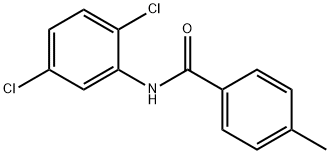 N-(2,5-ジクロロフェニル)-4-メチルベンズアミド 化学構造式