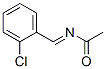 Acetamide,  N-[(2-chlorophenyl)methylene]-  (9CI) 结构式