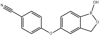 克立硼罗, 906673-24-3, 结构式