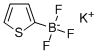 カリウム2-チエニルトリフルオロボラート 化学構造式