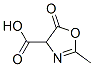 4-Oxazolecarboxylic  acid,  4,5-dihydro-2-methyl-5-oxo- Structure
