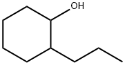 2-N-PROPYLCYCLOHEXANOL Structure