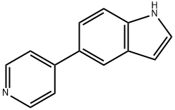 5-PYRIDIN-4-YL-1H-INDOLE Structure