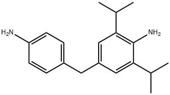 4-[(4-aminophenyl)methyl]-2,6-diisopropylaniline 结构式