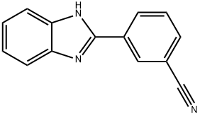 3-(1H-苯并[D]咪唑-2-基)苯甲腈, 906816-19-1, 结构式