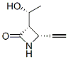 2-Azetidinone, 4-ethynyl-3-(1-hydroxyethyl)-, [3alpha(R*),4alpha]- (9CI) 结构式
