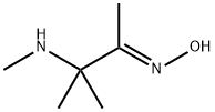 N-(3-甲基-3-甲基氨基-丁-2-基亚甲基)羟胺 结构式