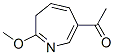 Ethanone, 1-(2-methoxy-3H-azepin-6-yl)- (9CI) 结构式