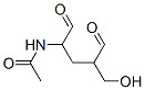 Acetamide,  N-(1,3-diformyl-4-hydroxybutyl)- Structure