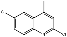 2,6-二氯-4-甲基喹啉 结构式