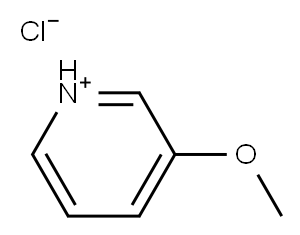 3-methoxypyridinium chloride 结构式