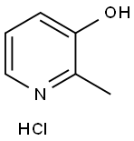 2-METHYL-3-PYRIDINOL HYDROCHLORIDE Struktur