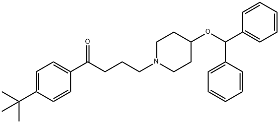 依巴斯汀 结构式