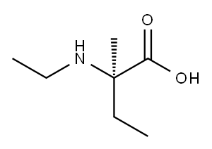 L-Isovaline, N-ethyl- (9CI) Structure
