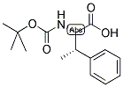 N-BOC-ERYTHRO-L-Β-メチルフェニルアラニン 化学構造式