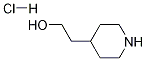4-Piperidineethanol hydrochloride Struktur