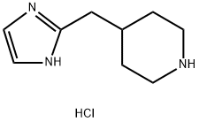 4-(1H-IMIDAZOL-2-YLMETHYL)-PIPERIDINE 2HCL Struktur