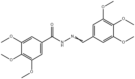 벤조산,3,4,5-트리메톡시-,[(3,4,5-트리메톡시페닐)메틸렌]하이드라지드