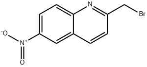 2-(BROMOMETHYL)-6-NITROQUINOLINE Structure