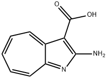 Cyclohepta[b]pyrrole-3-carboxylic acid, 2-amino- (7CI) Struktur