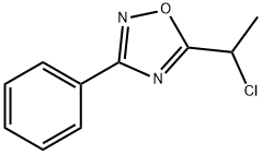 5-(1-CHLOROETHYL)-3-PHENYL-1,2,4-OXADIAZOLE Struktur