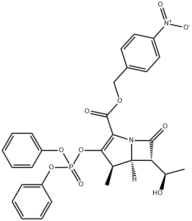 ４ニトロベンジル＝（４Ｒ，５Ｒ，６Ｓ）３［（ジフェノキシホスホリル）オキシ］６［（Ｒ）１ヒドロキシエチル］４メチル７オキソ１アザビシクロ［３．２．０］ヘプタ２エン２カルボキシラト