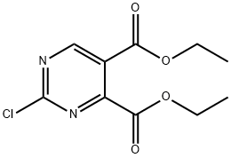 2-氯-4,5-嘧啶二甲酸二乙酯, 90794-84-6, 结构式