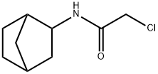 N-ビシクロ[2.2.1]ヘプト-2-イル-2-クロロアセトアミド 化学構造式